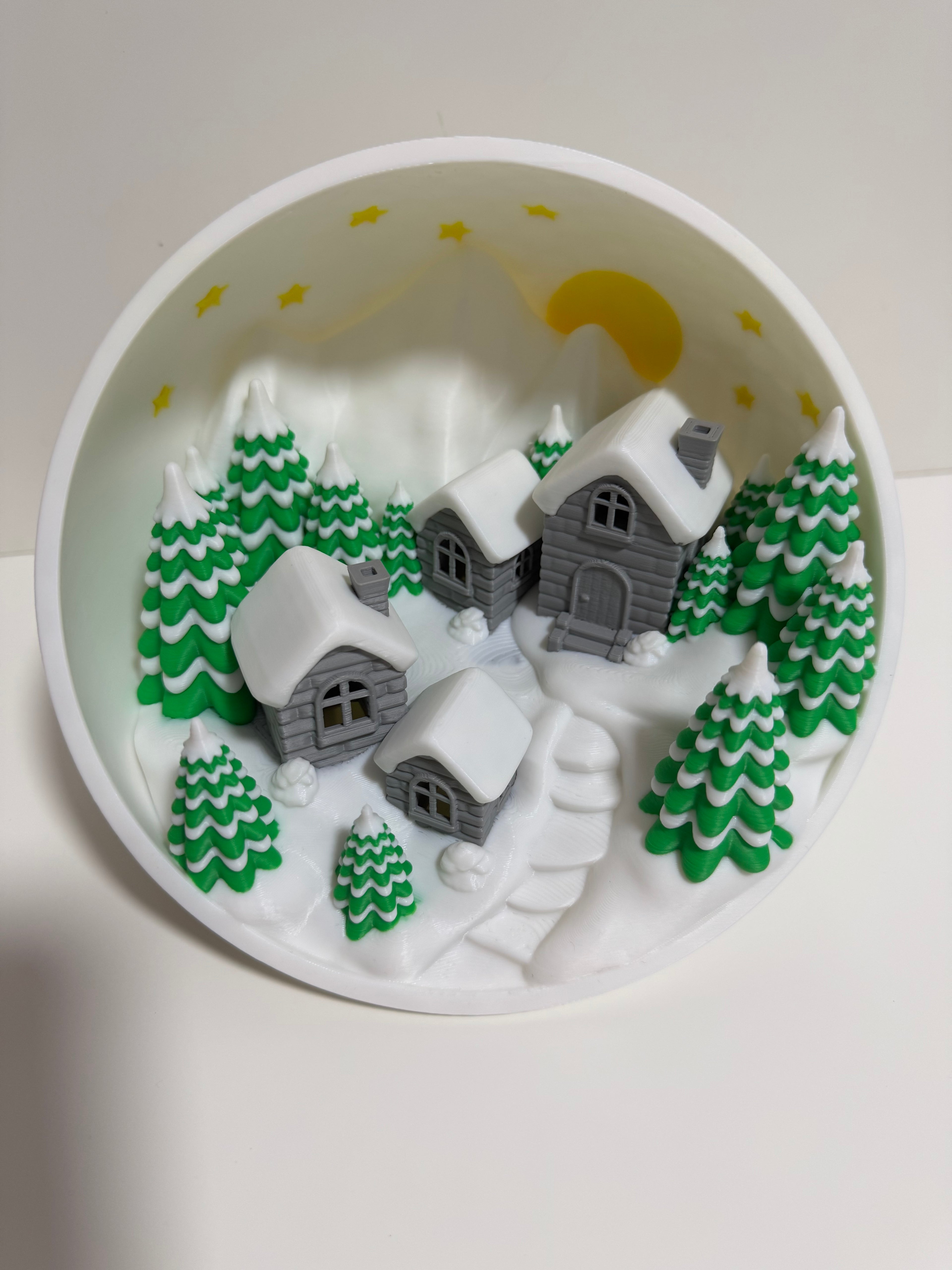 Produkt: 3D-Dekolandschaft – detailreiche Miniaturwelt aus dem 3D-Drucker